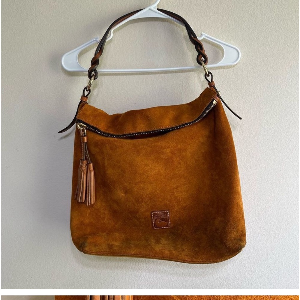 Dooney & Bourke Big Bag Folder Over Hobo Handbag Women
